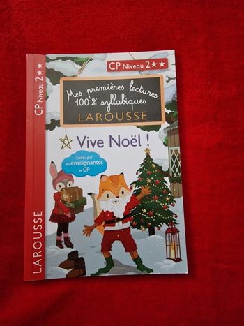 Livre mes premières lectures 100% syllabiques vive Noël