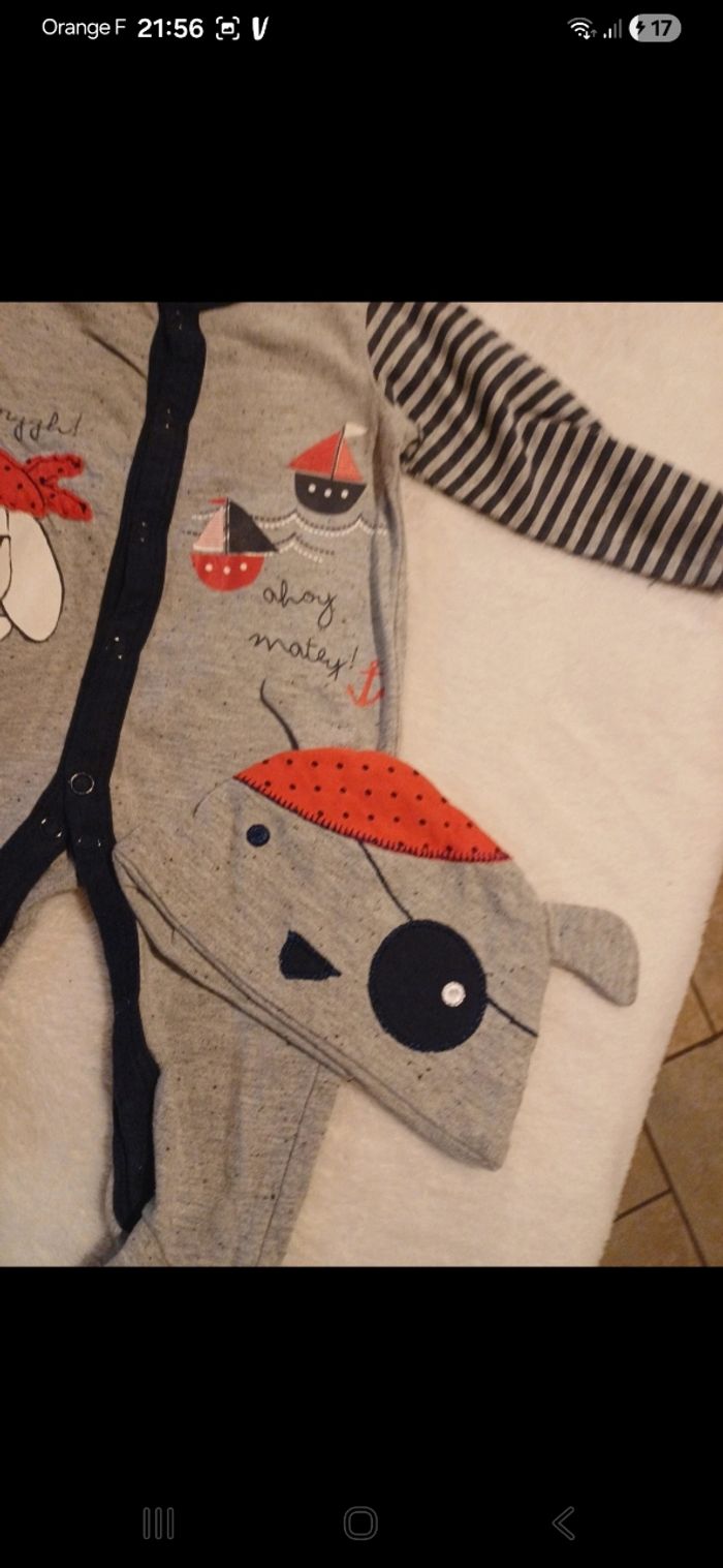 Pyjama bébé taille 3 mois - photo numéro 2