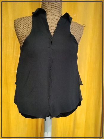 Petit haut sans manches gris anthracite doublé marque Kookaï taille 38 très bon état