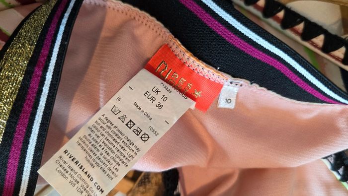 Maillot de bain 2 pièces rayé River Island - photo numéro 8