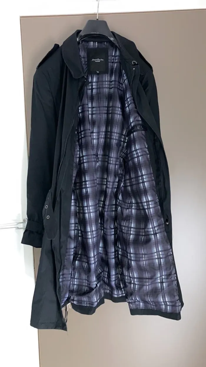 Trench-coat homme noir XL Avant Première - photo numéro 8