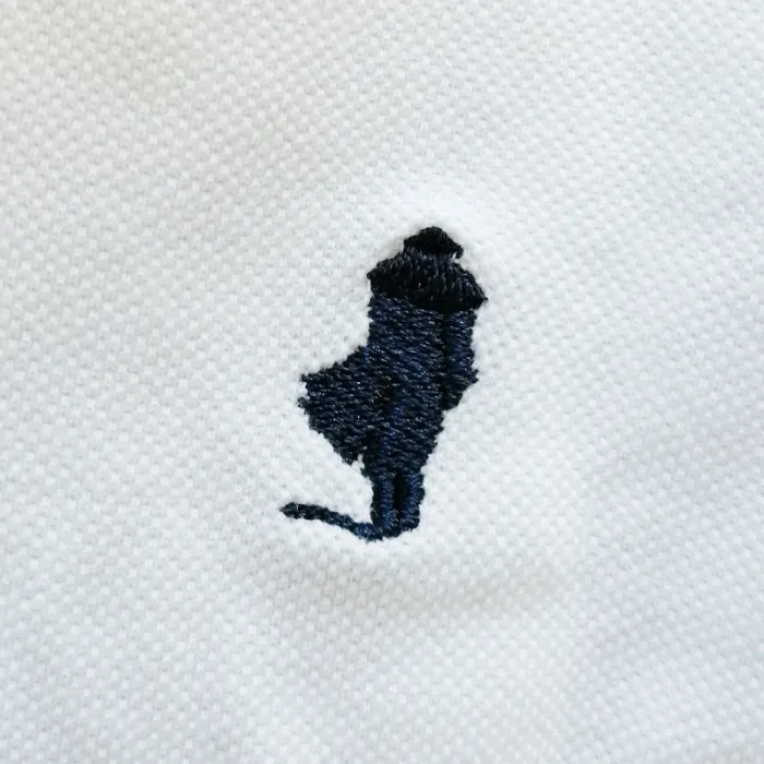 MCS American Made Polo Country Classic Blanc Homme Best Quality Collection (Taille L) - photo numéro 2