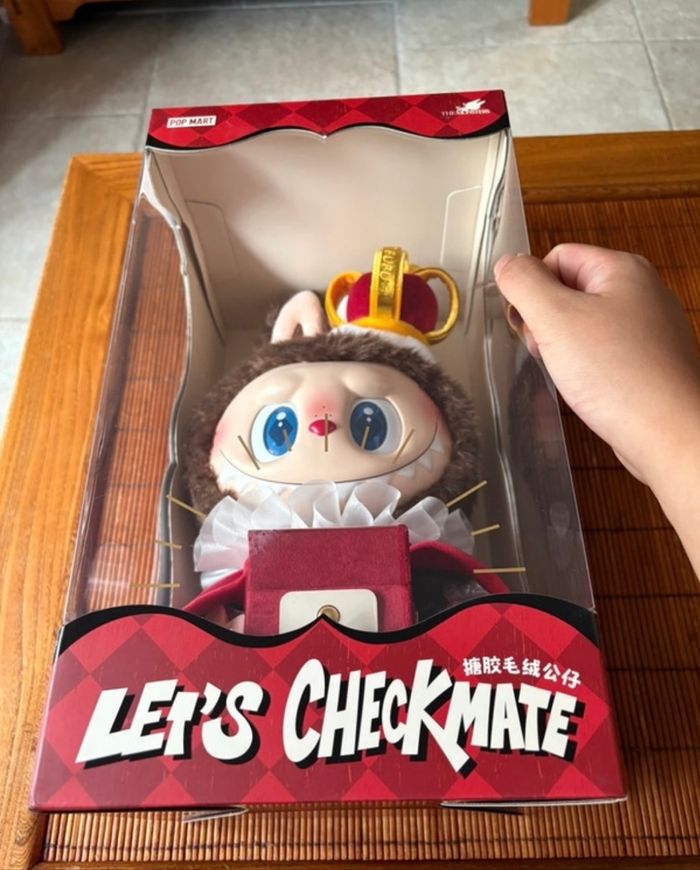 Pop Mart Labubu The Monsters Let's Checkmate Series Vinyl Plush Doll - photo numéro 3