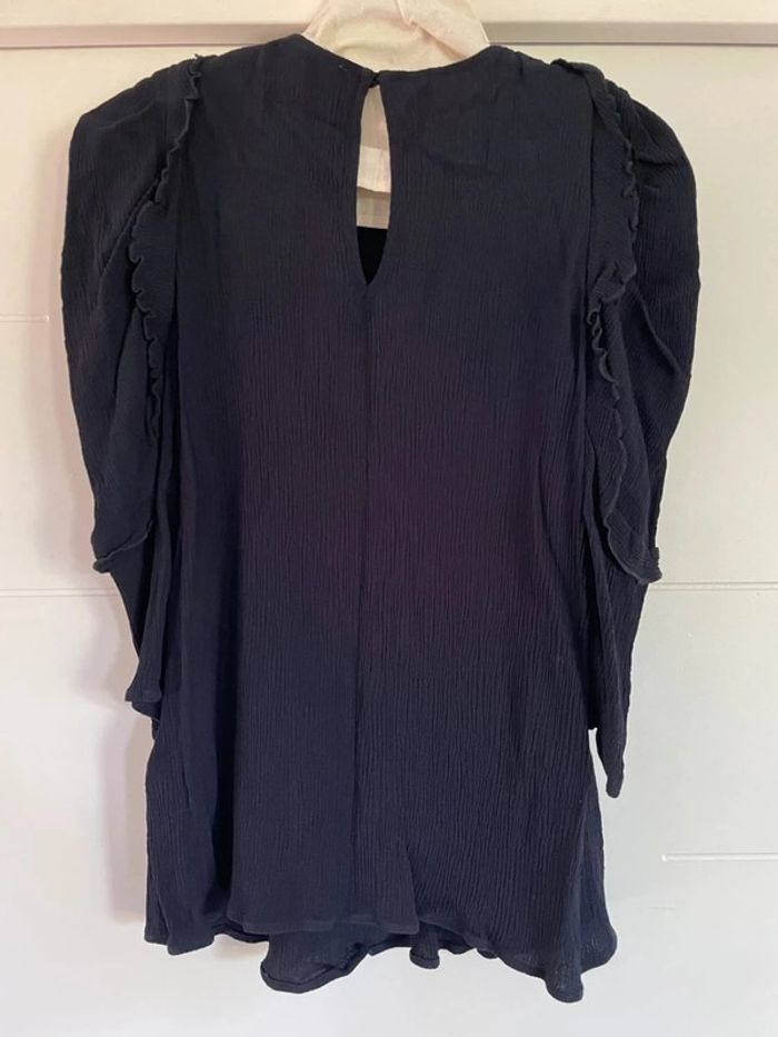 Top manches longues Ba&sh XS Bambou bleu nuit - photo numéro 5