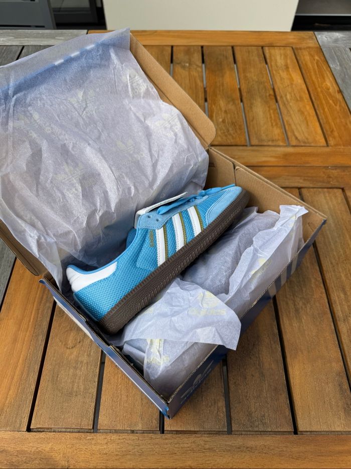 Adidas Samba LT semi blue - photo numéro 3
