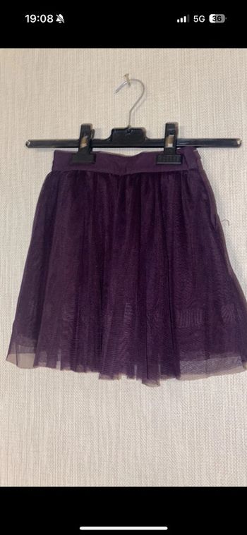 Jupe violette 4 ans Okaidi