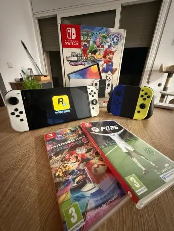 Nintendo · Switch OLED · Blanc