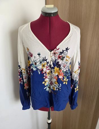 Blouse fleurie - taille S - Stradivarius