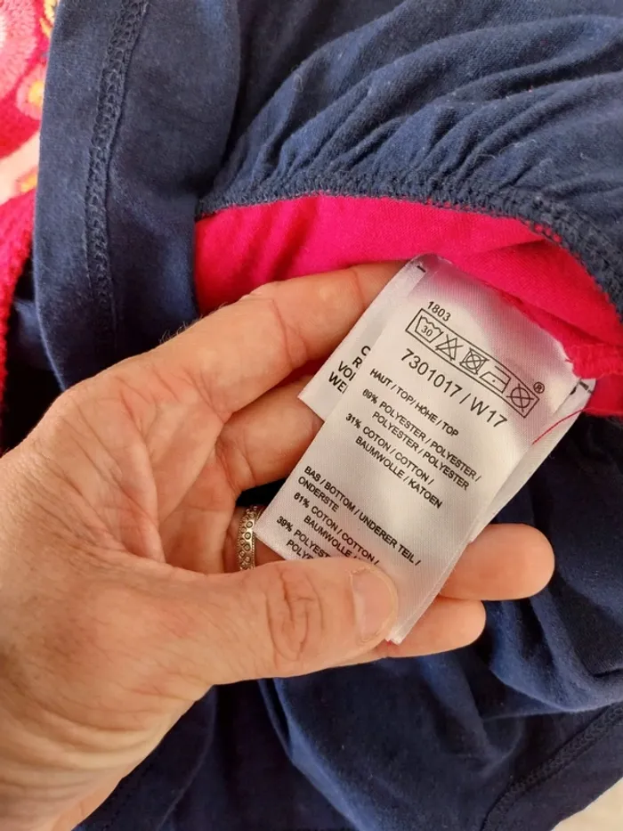 Tunique manche longue fille 6 mois - photo numéro 4