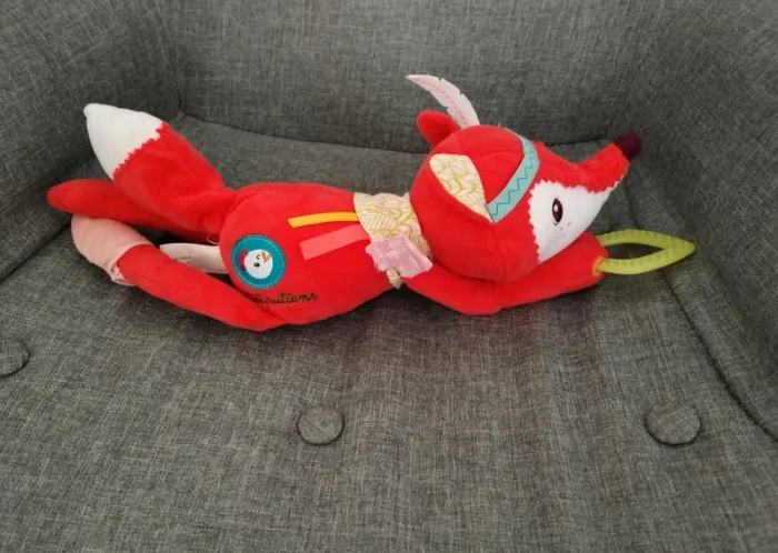 Peluche d'activités renard - Lilliputiens - photo numéro 5