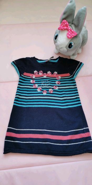 Robe manches courtes