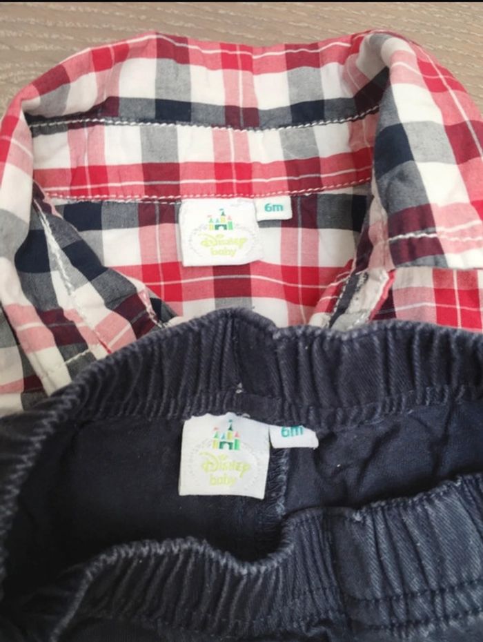 Ensemble chemise + pantalon Disney Baby - photo numéro 3