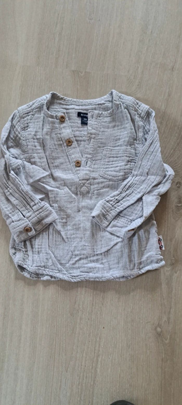 Chemise col tunisien