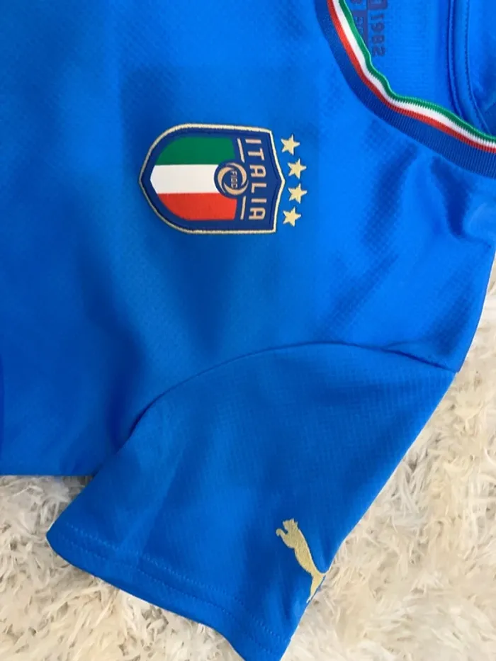 Maillot de foot manches courtes Italie 11/12 ans - photo numéro 5