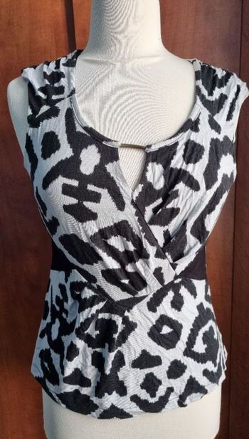 Haut à motif taille S