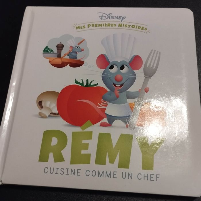 Livre enfant Disney mes premières histoires Rémy ratatouille