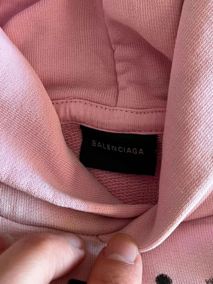 Sweat rose pâle Balenciaga - photo numéro 4