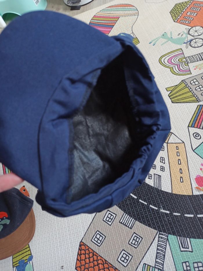 Casquette bleu marine simple - photo numéro 2