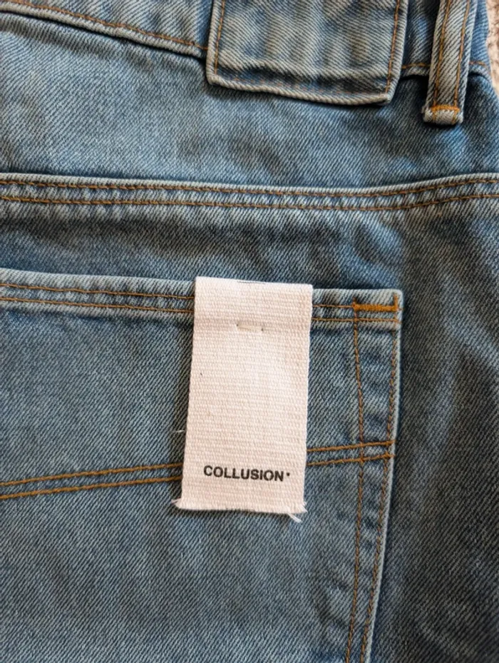 Jean neuf. Collusion.Taille 48. L 32 - photo numéro 4