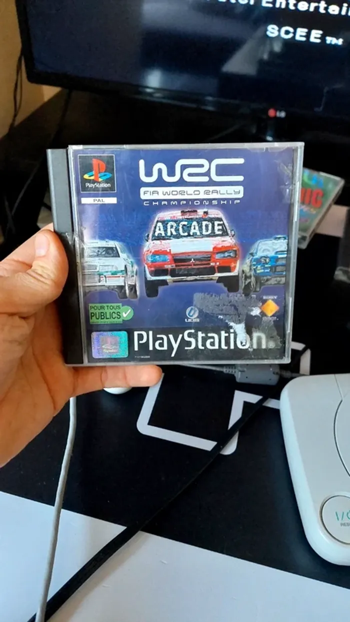 Wrc w2c arcade ps1 complet