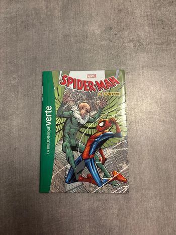 Livre la bibliothèque verte, Marvel Spiderman, le vautour