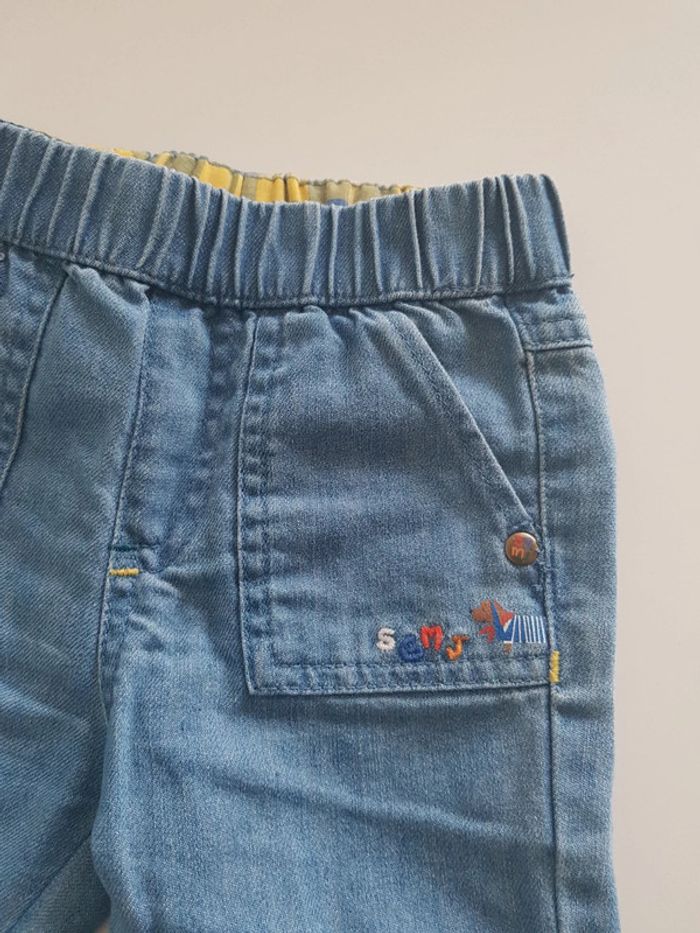 Sergent Major - Pantalon jean - Taille élastique - photo numéro 2