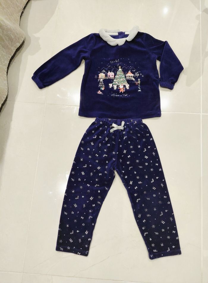 Pyjama chaud 2 pièces Noël Sergent Major taille 3 ans 98 cm