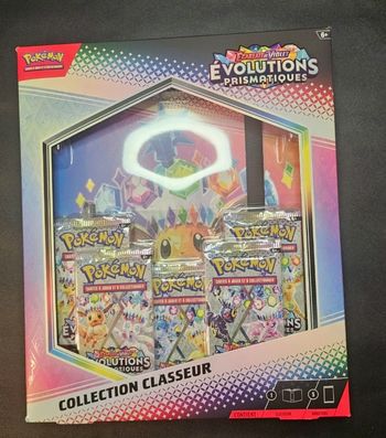 Coffret Classeur Pokémon EV8.5 Évolutions Prismatique