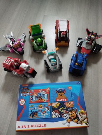 Lot véhicules pat patrouille 