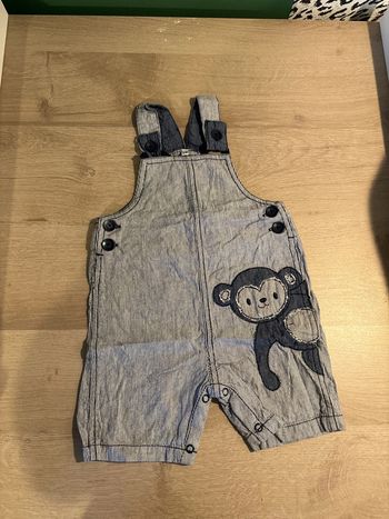 Salopette short