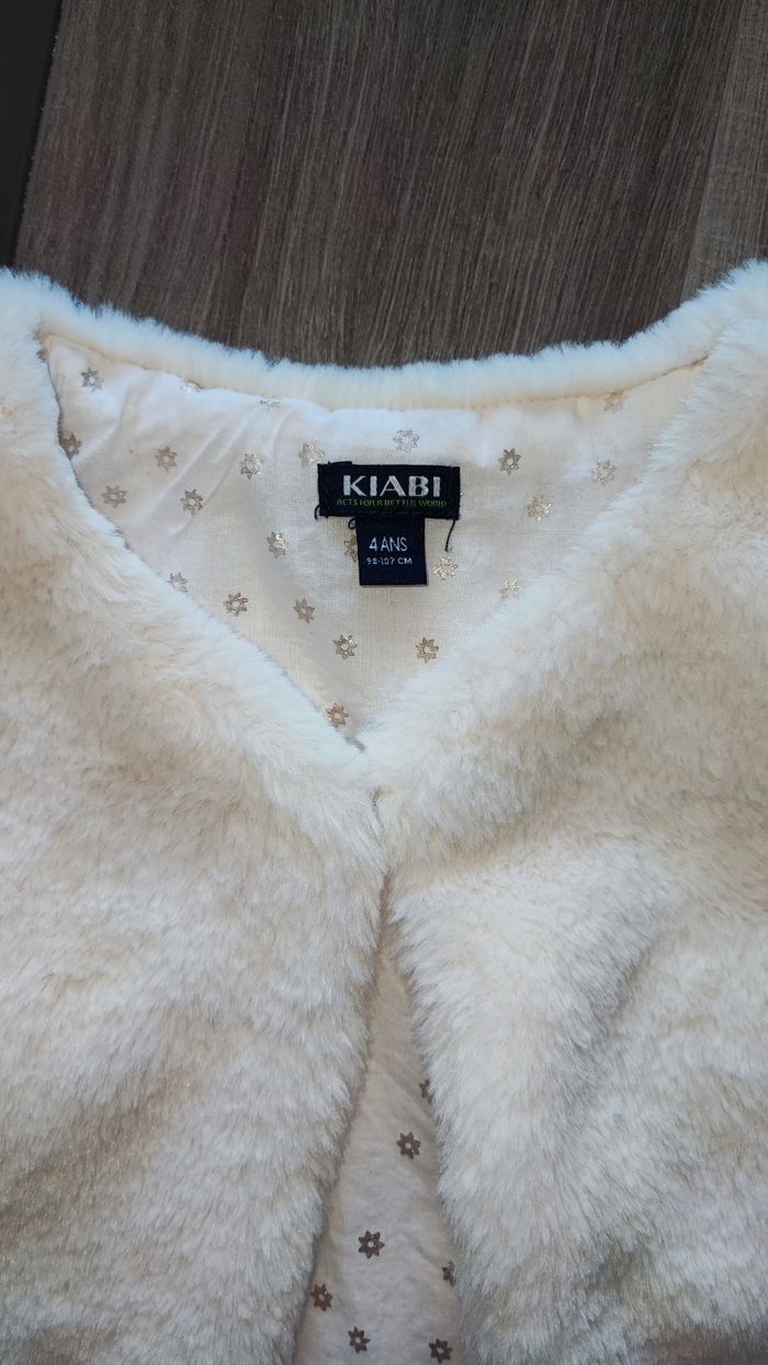 Veste doudou sans manche fille 4 ans 🌹 - photo numéro 2
