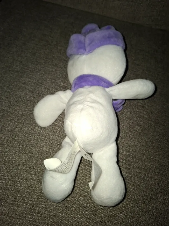 Peluche bonhomme de neige Milka - photo numéro 2