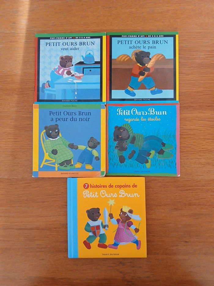 Lot petit ours brun