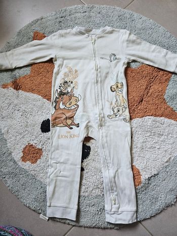 Pyjama Le roi lion - 24 mois