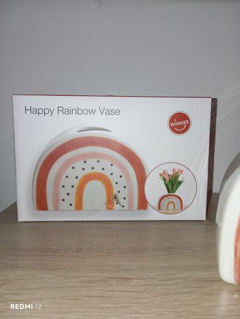 Vase arc-en-ciel en céramique