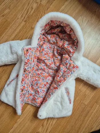 Manteau réversible 12 mois