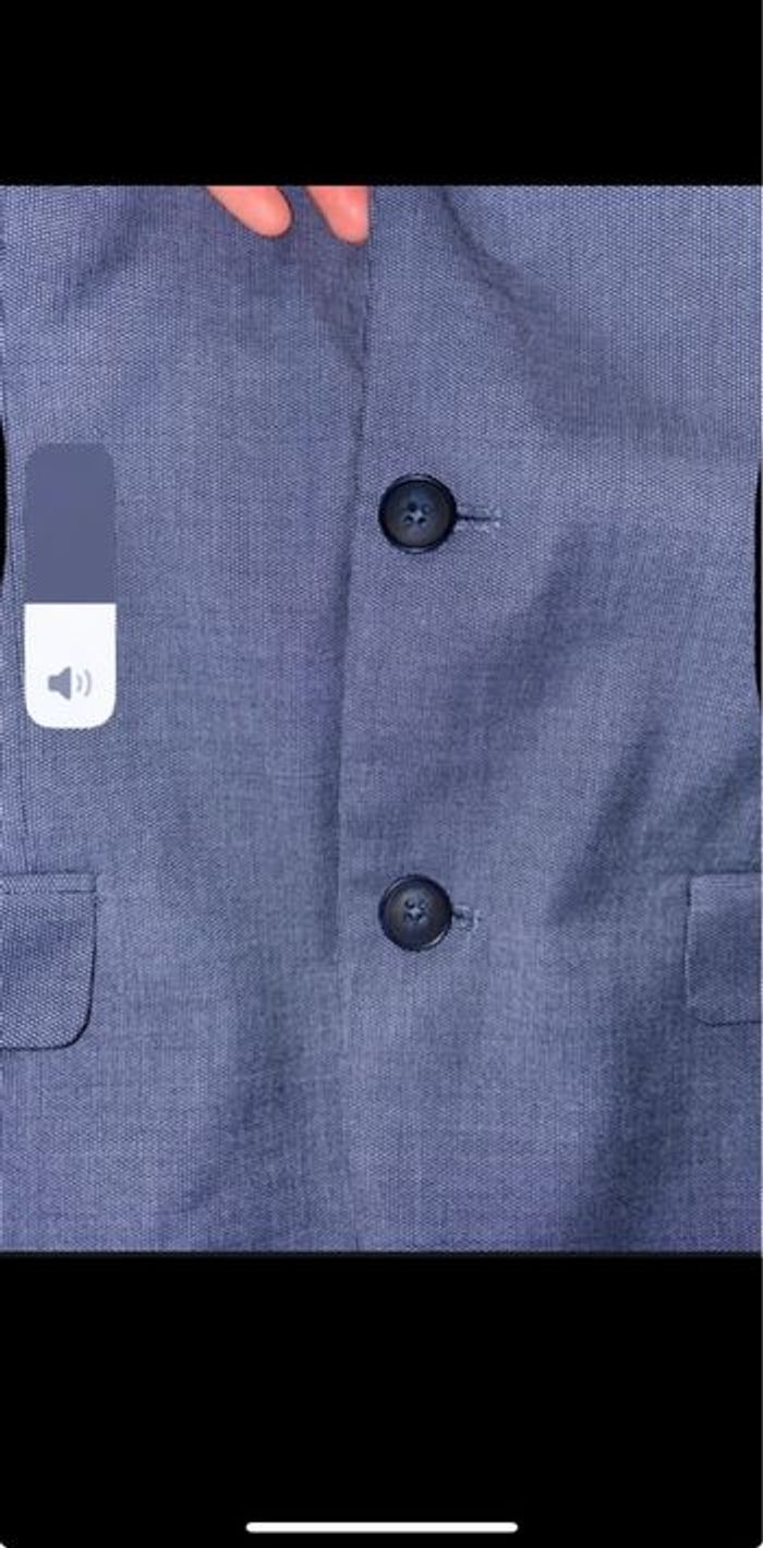 Blazer costume bleu - photo numéro 2