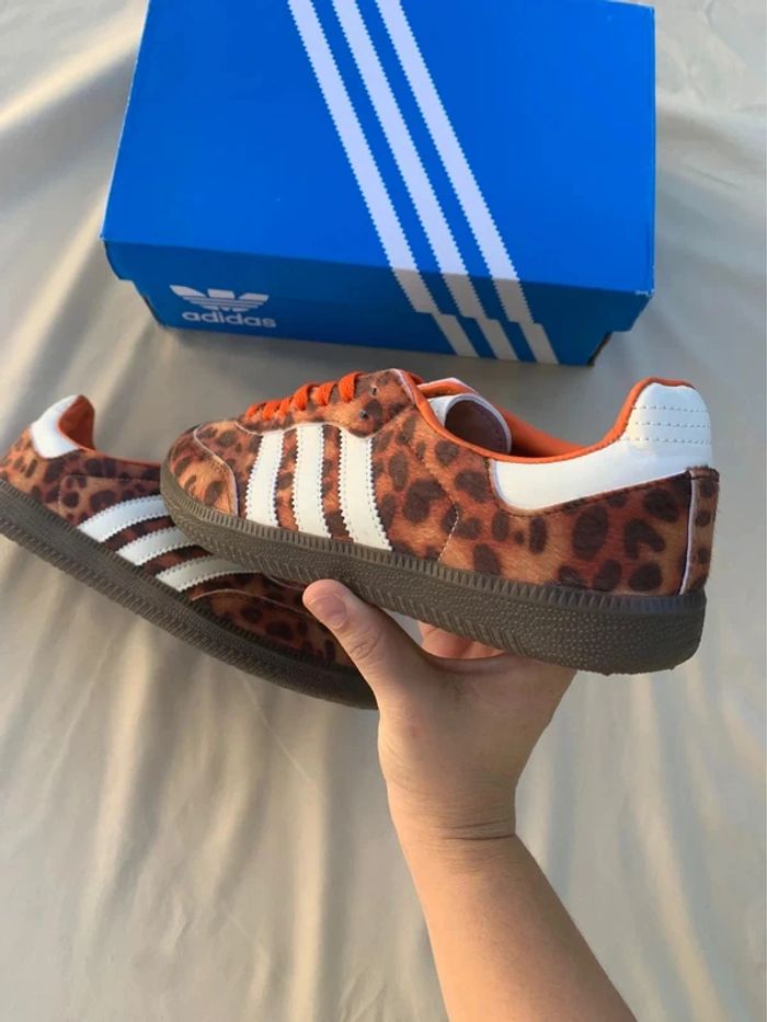 Adidas Samba Preloved Léopard Rouge 37⅓ - photo numéro 4