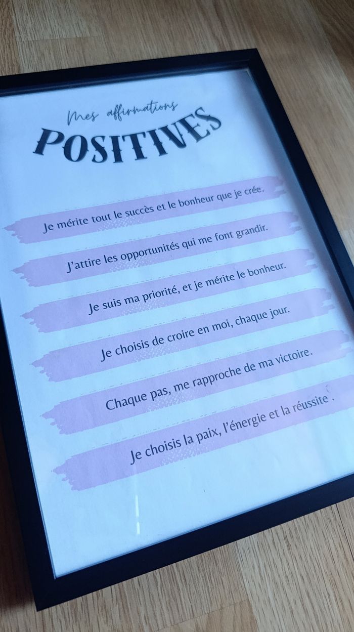 affiche murale déco format A4 - photo numéro 2