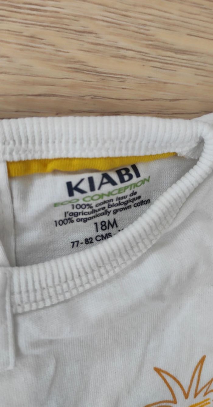 Ensemble été Kiabi 18 mois débardeur+short - photo numéro 2