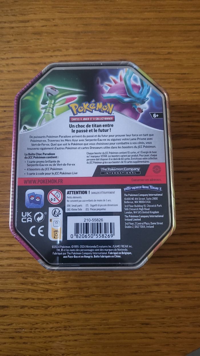 Pokebox choc paradox vert de fer - photo numéro 2