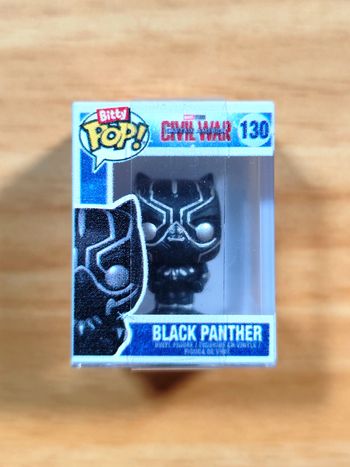 Figurine Funko Bitty Pop! Black Panther (130) - Marvel Studios