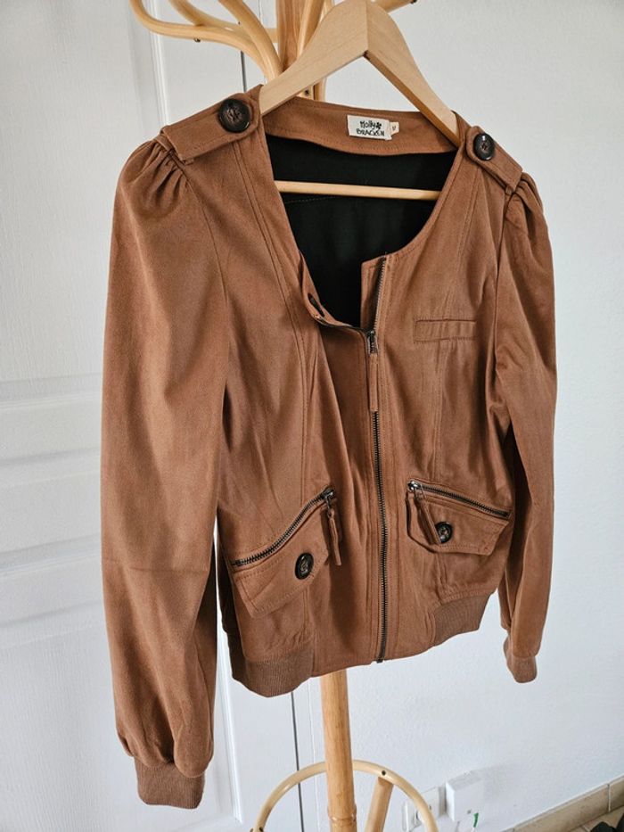 Veste marron taille 38 Molly Bracken - photo numéro 5
