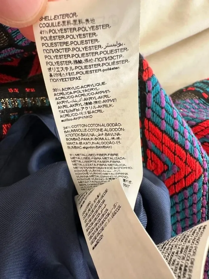 Jupe multicolore desigual femme taille 42, en très bon état - photo numéro 8