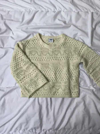 Pull ajouré 6ans