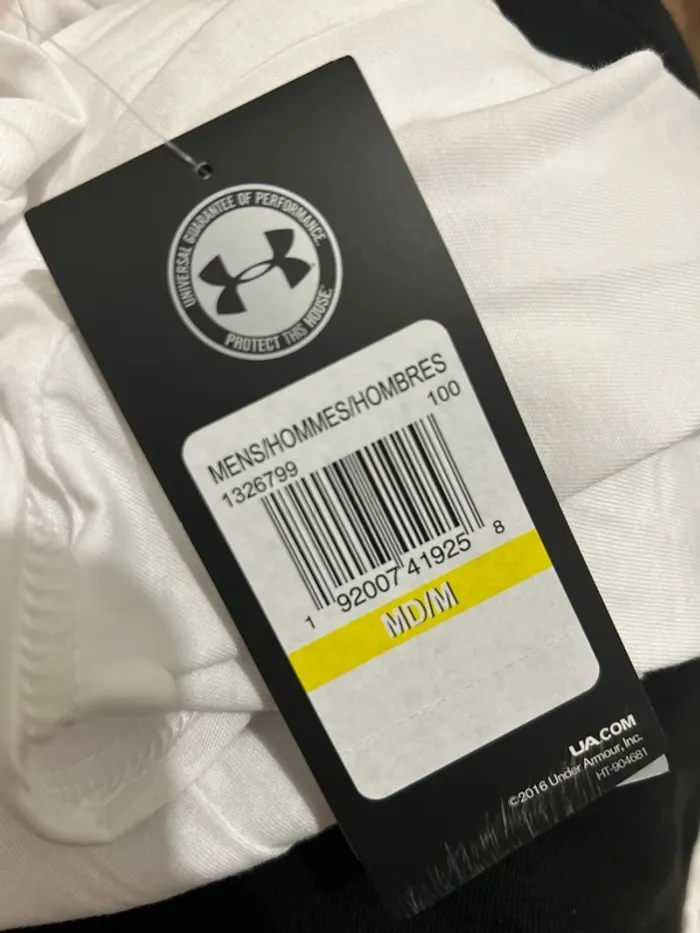 T-shirt blanc Under Armour blanc M - photo numéro 5