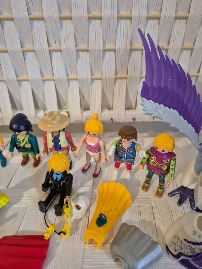 💕Super Lot Playmobil : Yéti, Oiseau Fantastique, 10 Personnages et Accessoires💕 - photo numéro 5