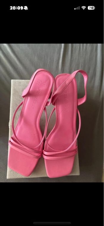 Talon rose pour femme 