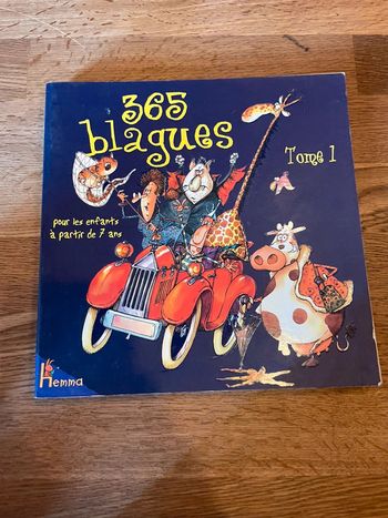 Livre Hemma 365 blagues Tome 1