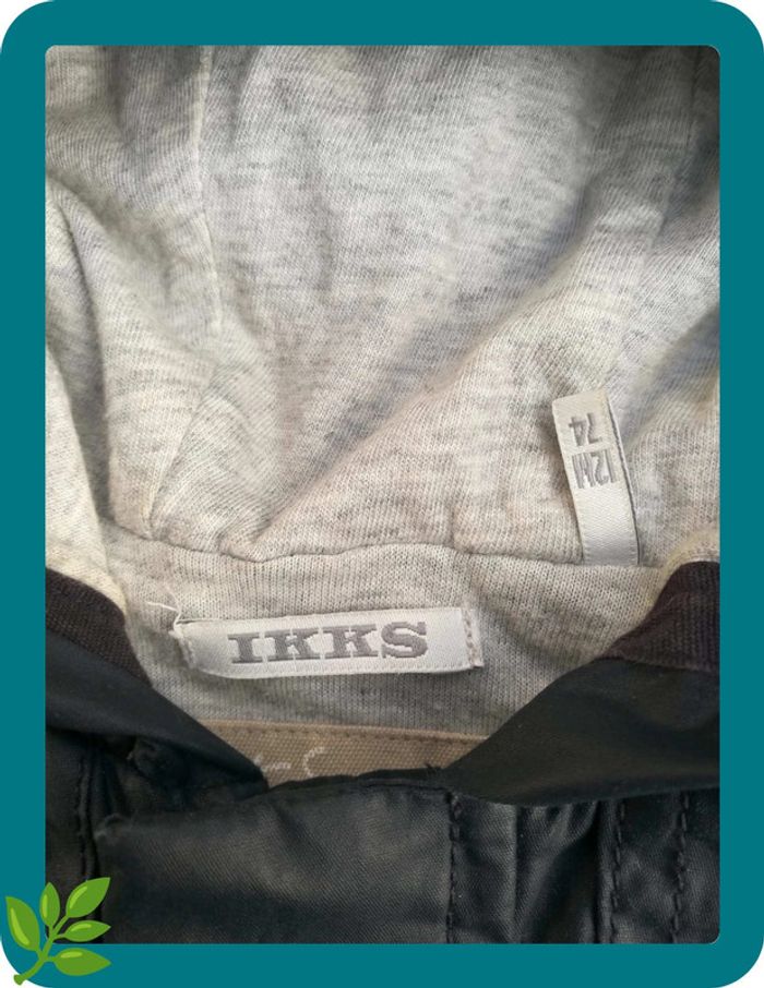Veste imperméable IKKS 12 mois - photo numéro 3